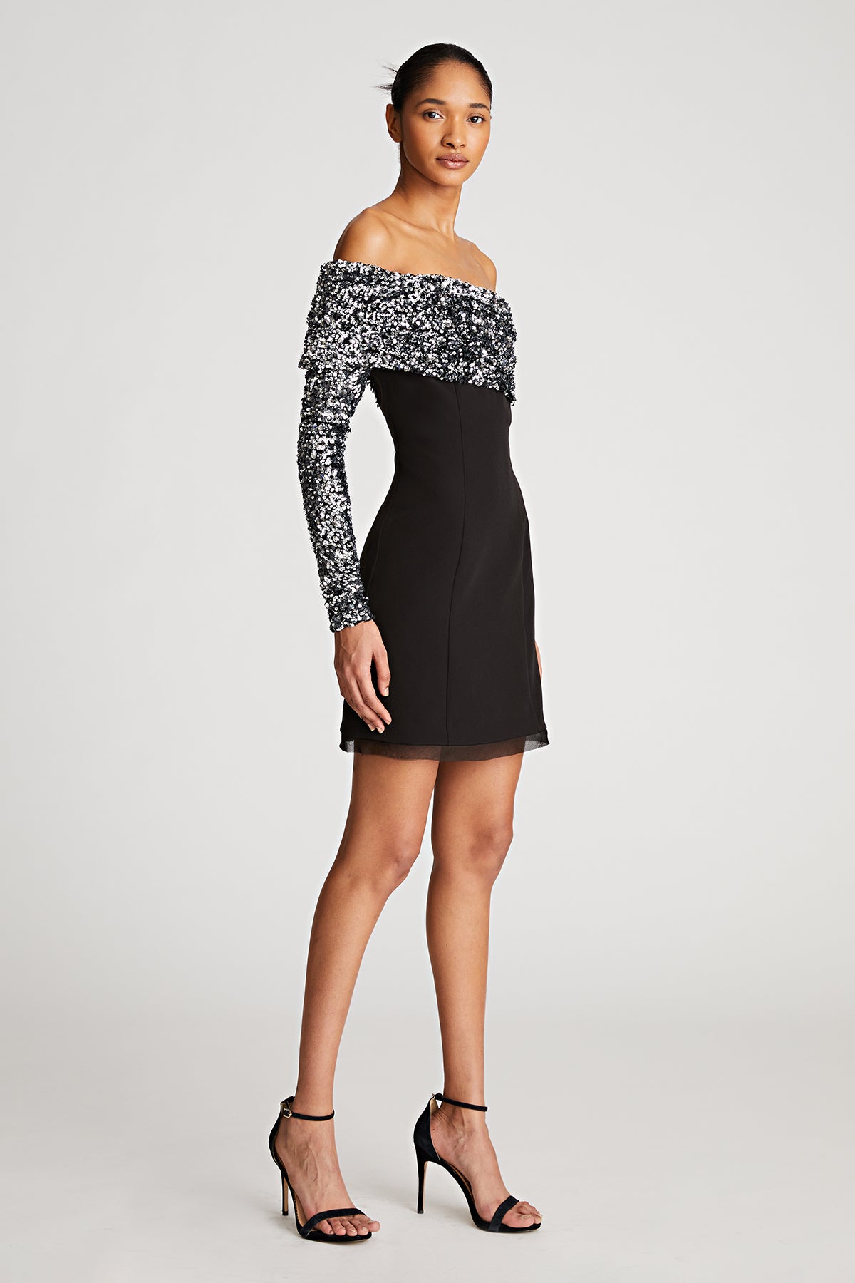Halston Carson Sequin & Crepe … curated on LTK