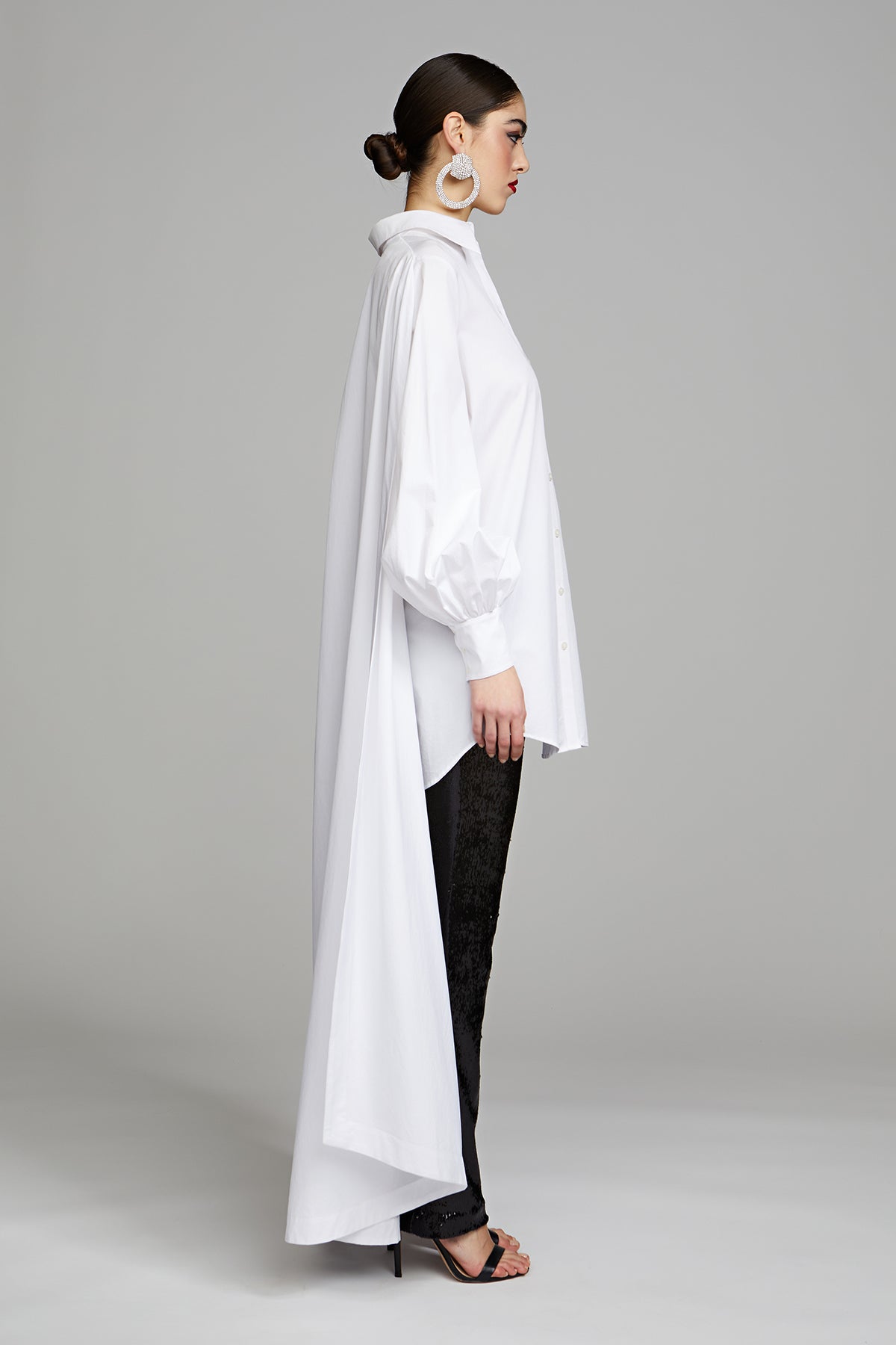 Korina Dress In Poplin – Halston