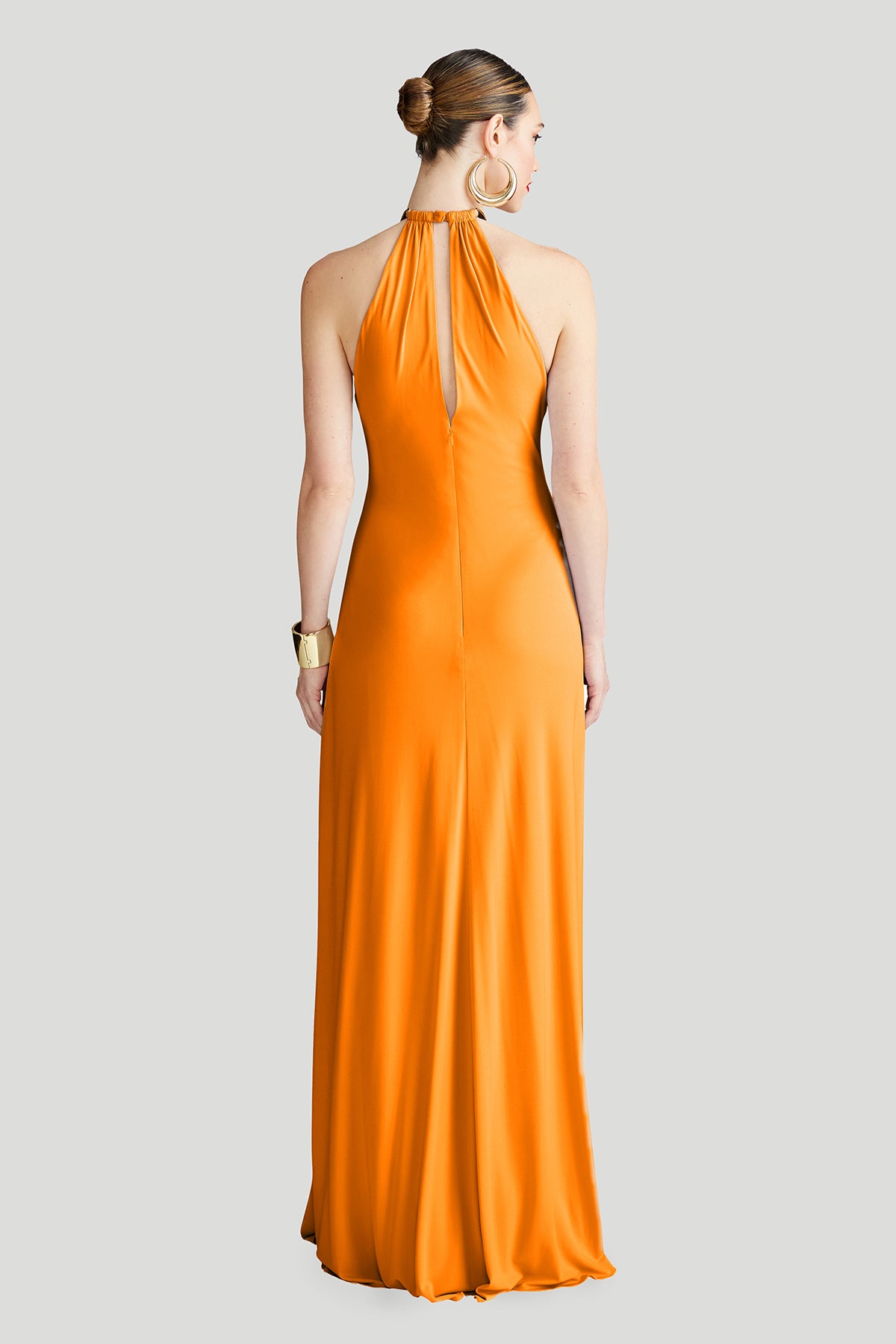 Oriana Gown In Matte Jersey Halston Oriana Gown In Matte Jersey Halston