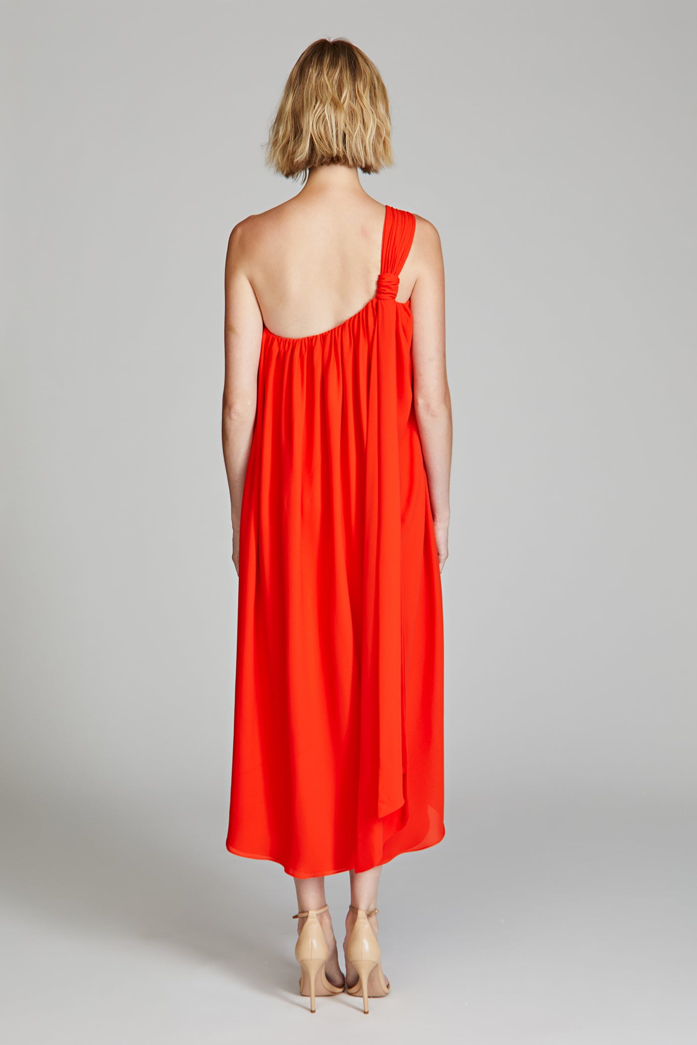 Rafelle Georgette Midi – Halston