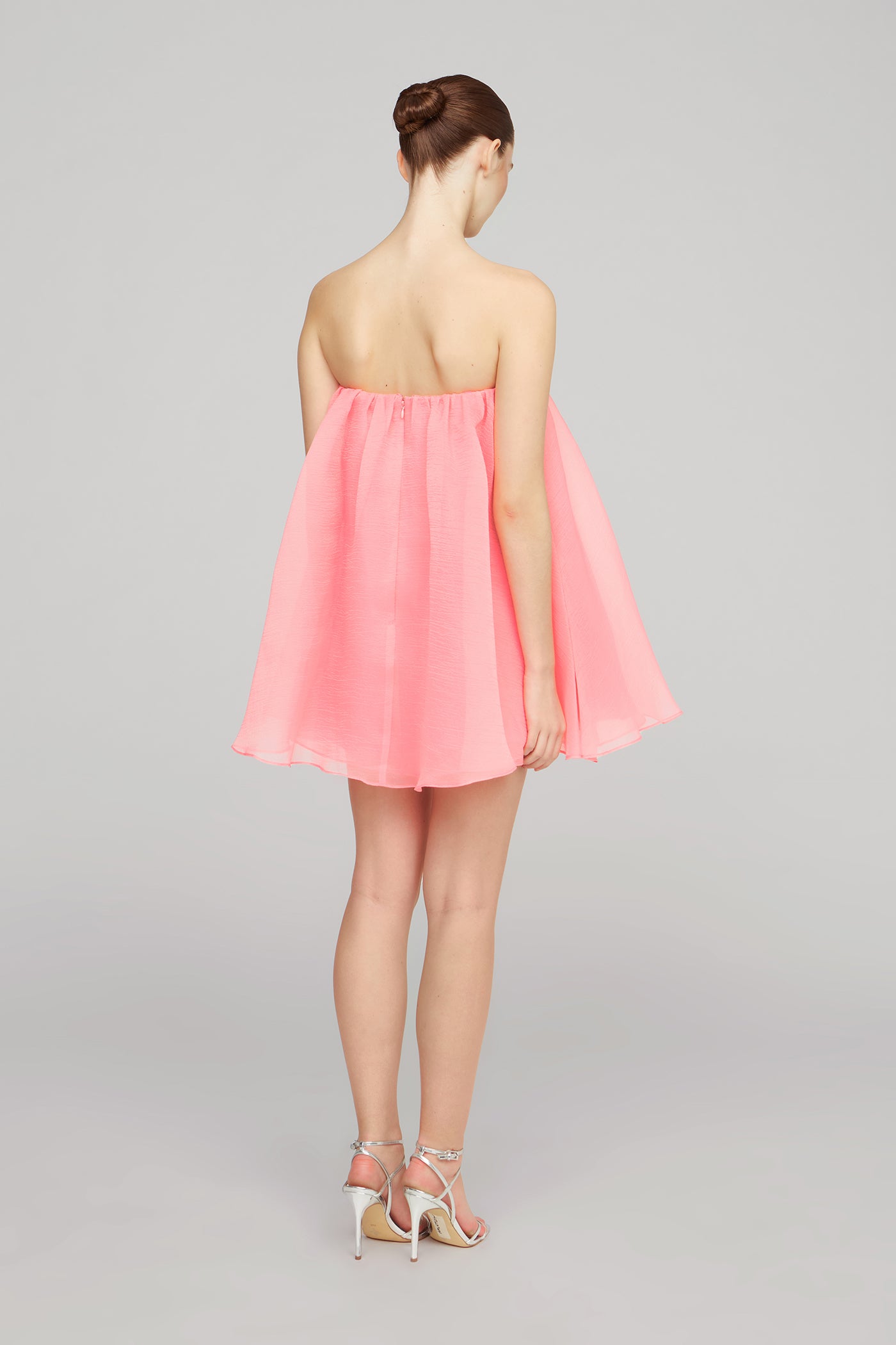 Charlie Textured Organza Mini Dress – Halston
