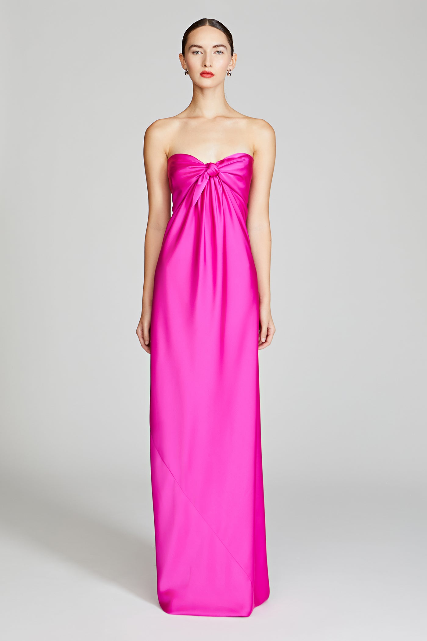 pink halston dress Halston Heritage
