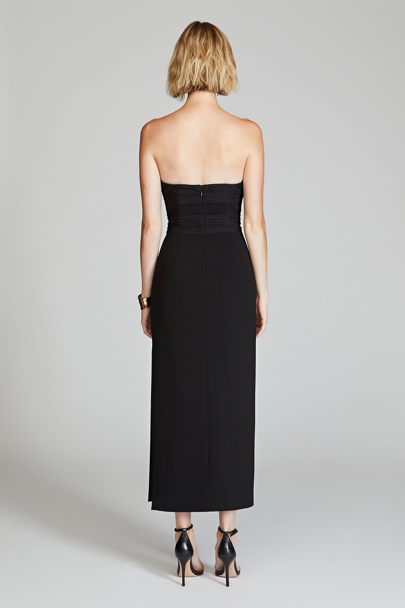 black summer casual dress Marcella | Aurora Sleeveless Dress in Black | Women's Size Small | Ponte main image 0
