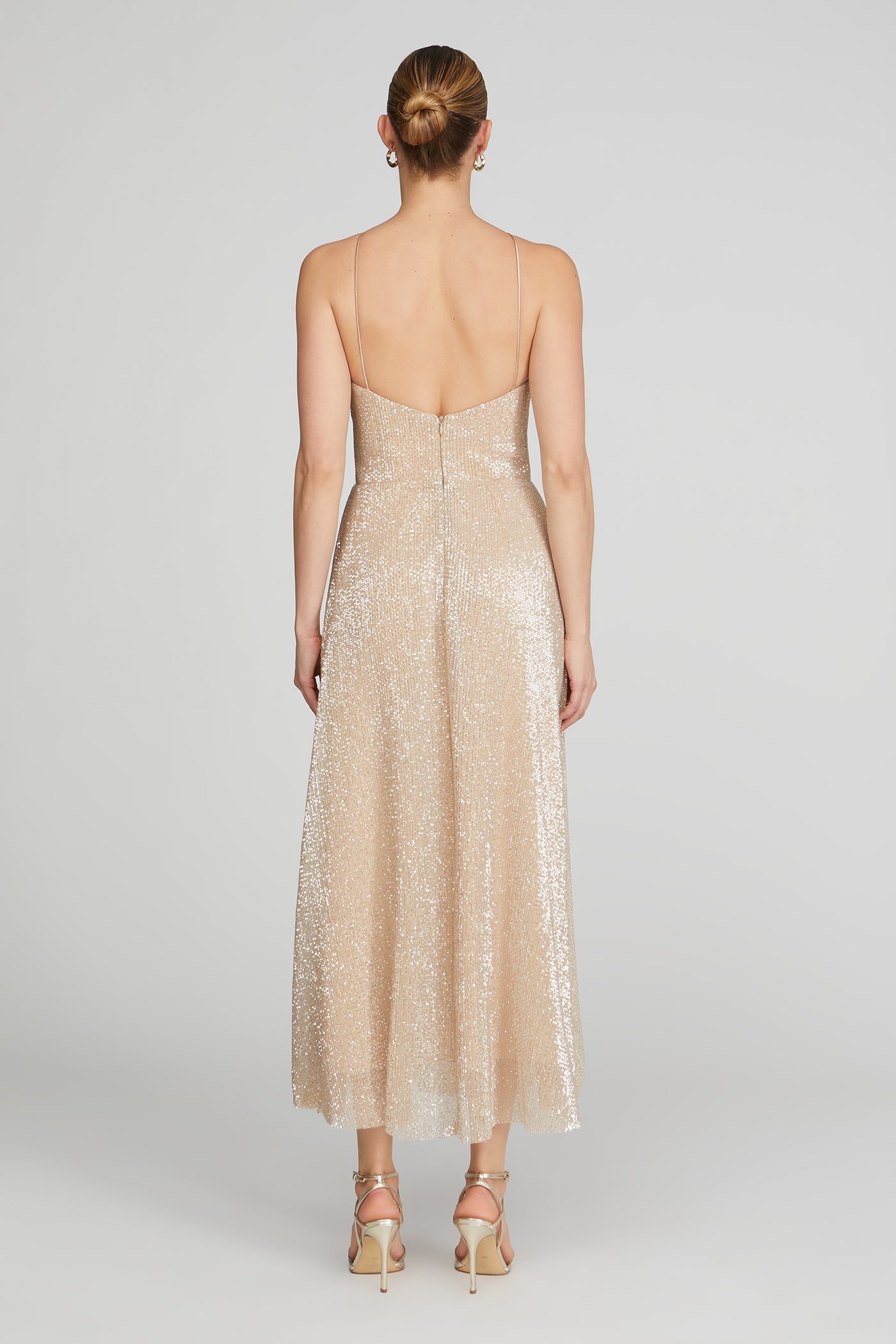 Denise Sequins Midi 10 / Latte