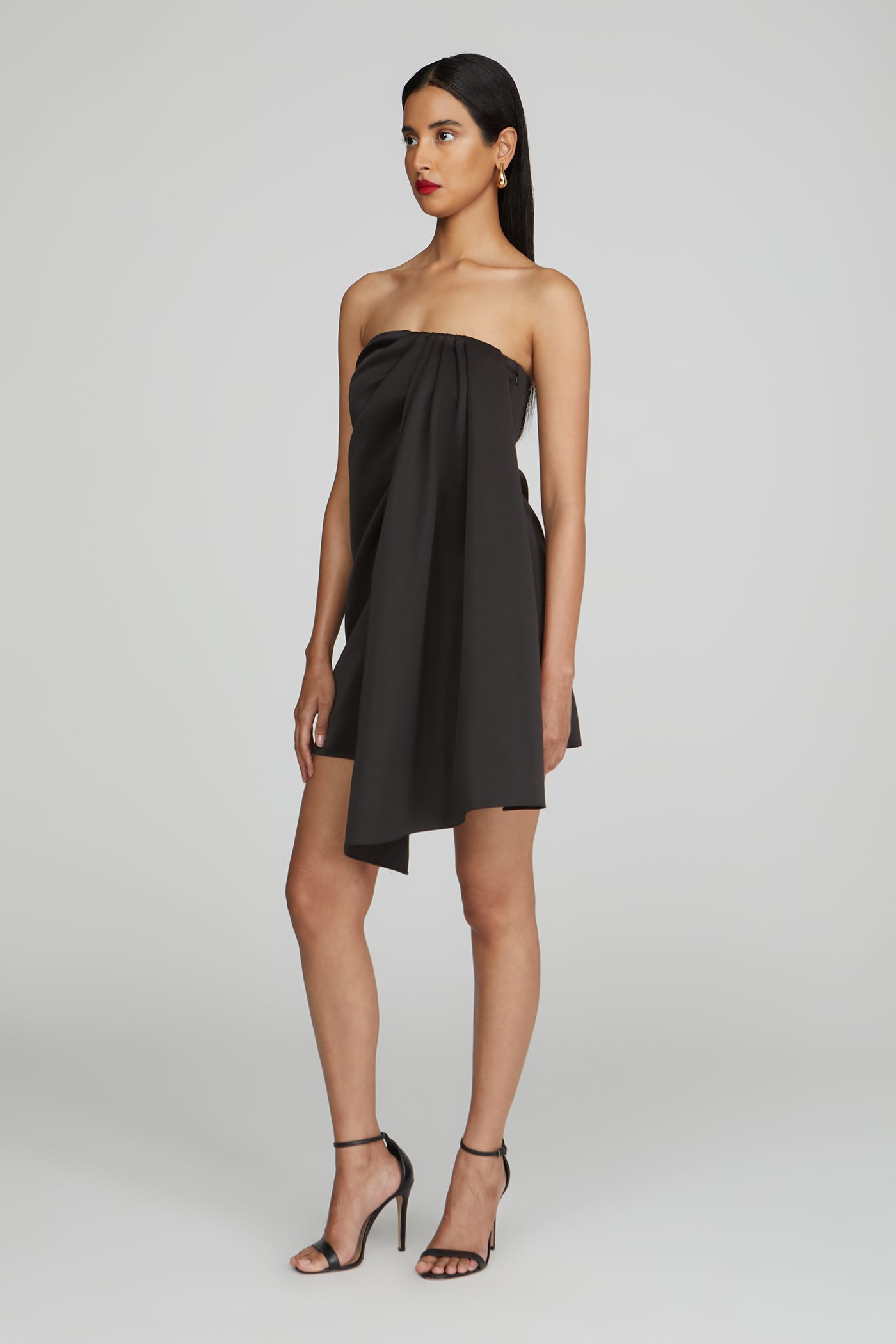 Isla Heavy Satin Mini – Halston