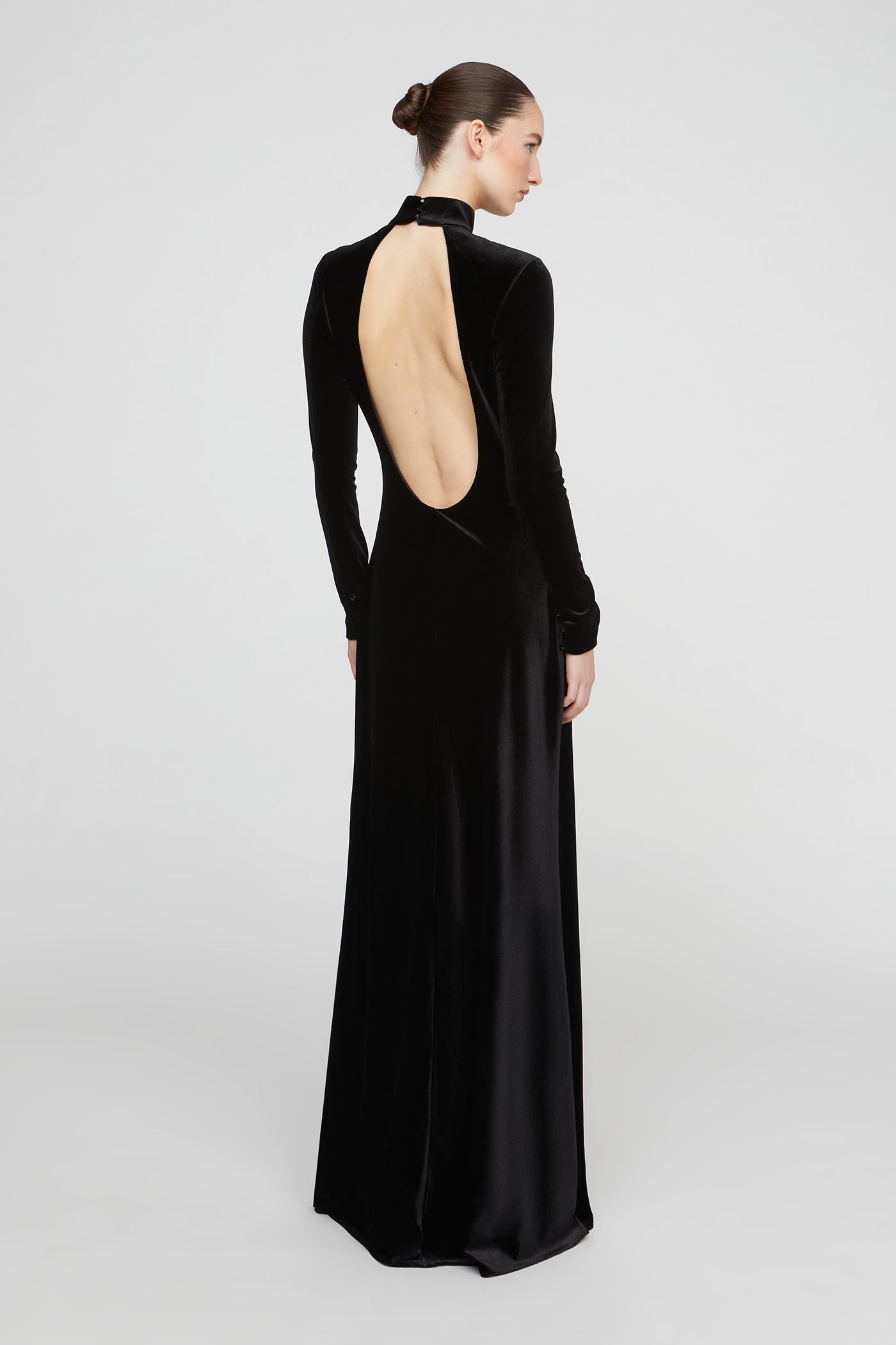 Kaia Velvet Gown Halston Kaia Velvet Gown Halston