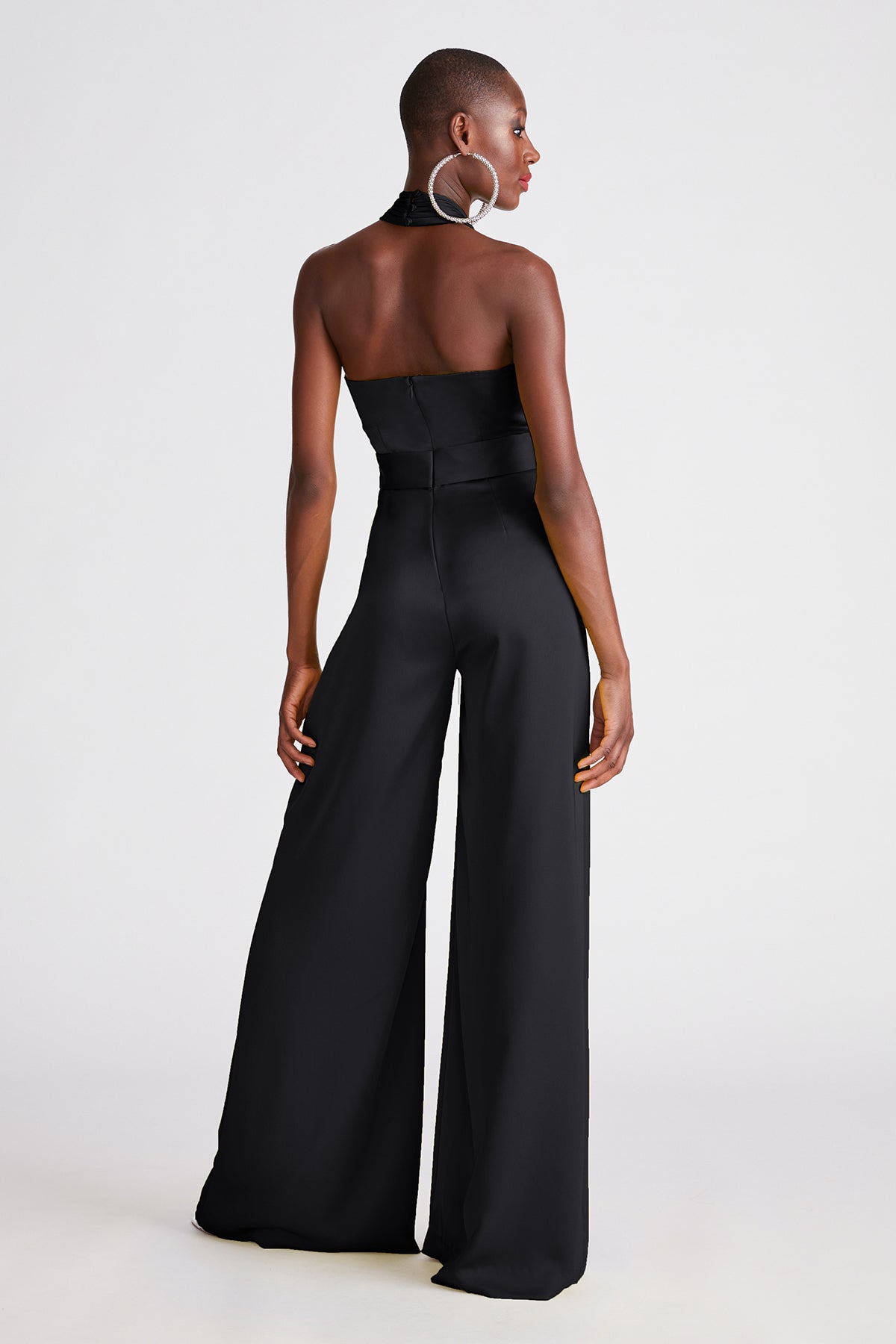 Kani Jumpsuit In Satin – Halston