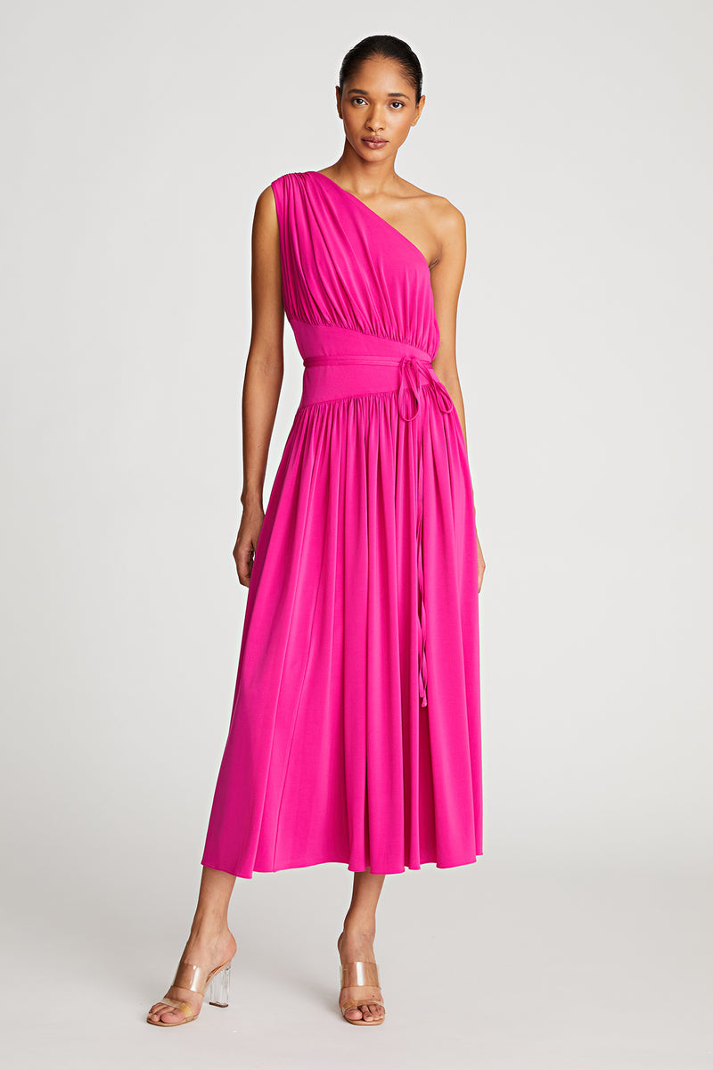 Idalia Dress In Stretch Jersey – Halston