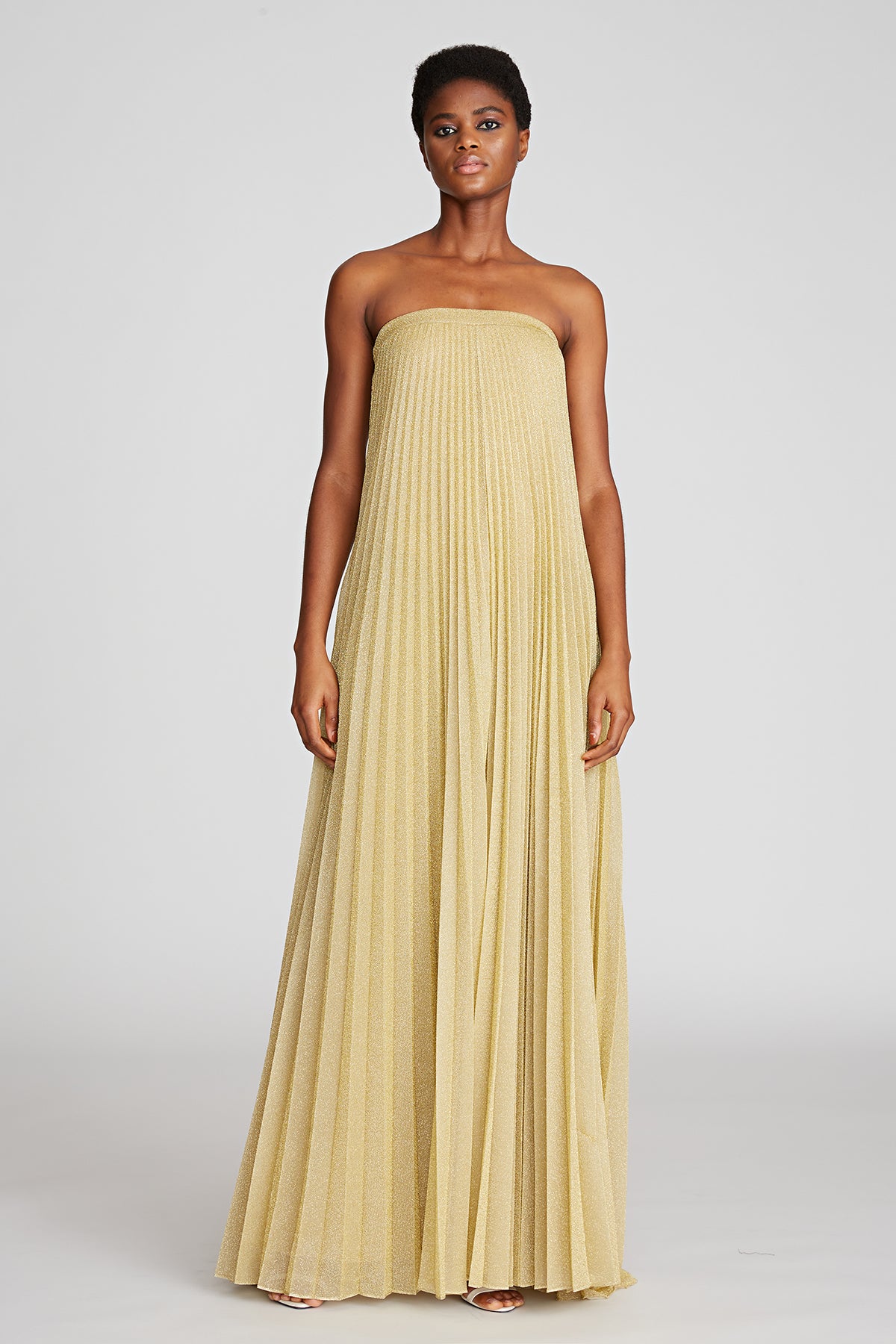 Juliet Gown In Shimmer Jersey – Halston