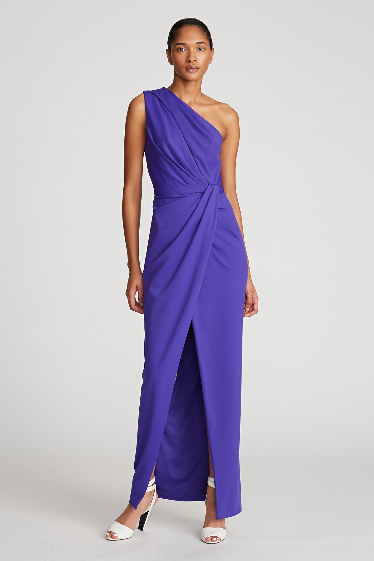 halston heritage purple dress Halston Heritage