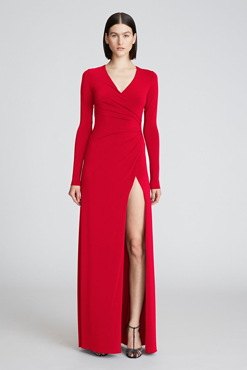 Sydney Gown In Jersey – Halston