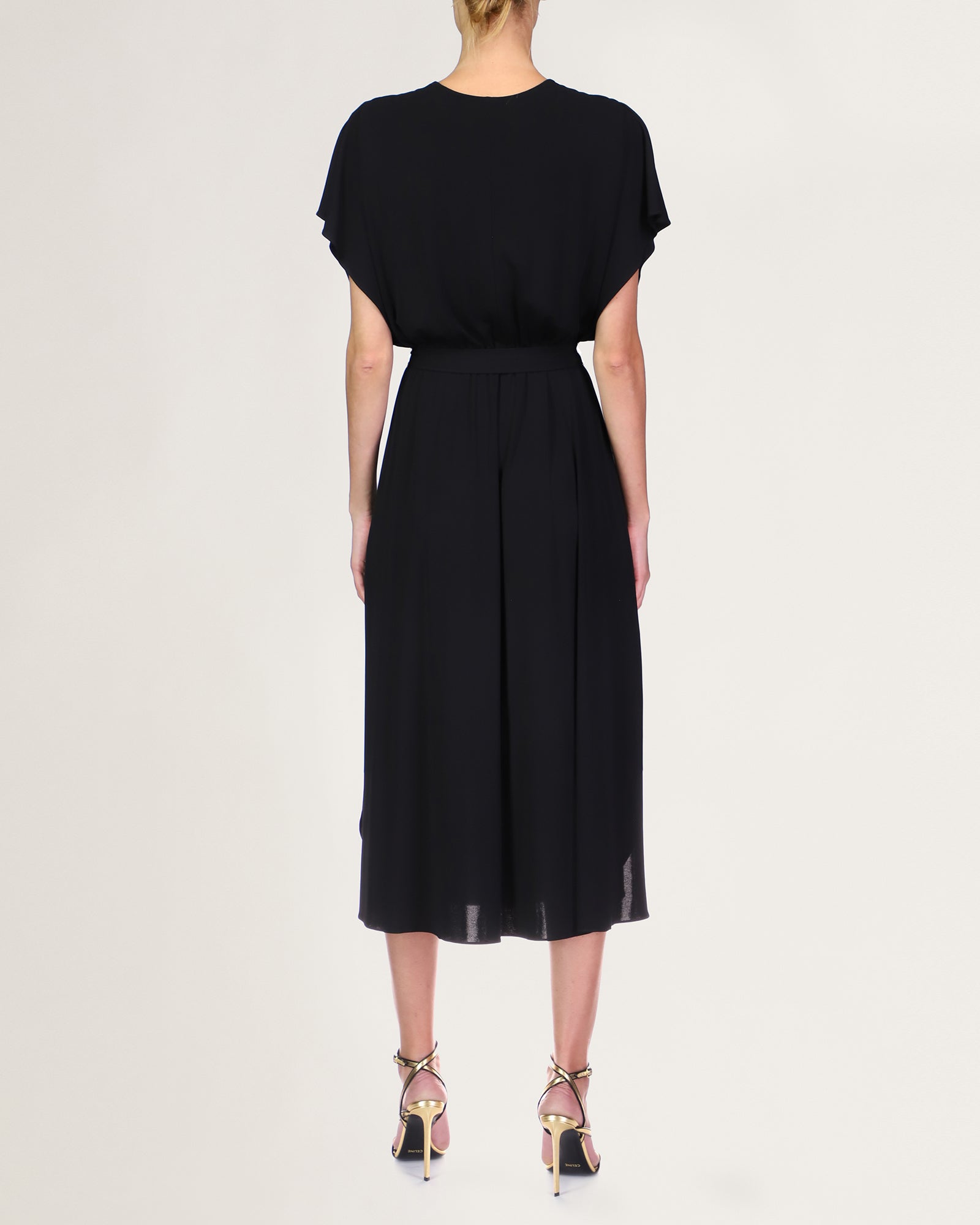 halston black dress Heritage Womens XS Maxi Flounce Sleeve Ruched Gown Elegant a stunning addition to your wardrobe Halston womens Asymmetrical Hem Midi