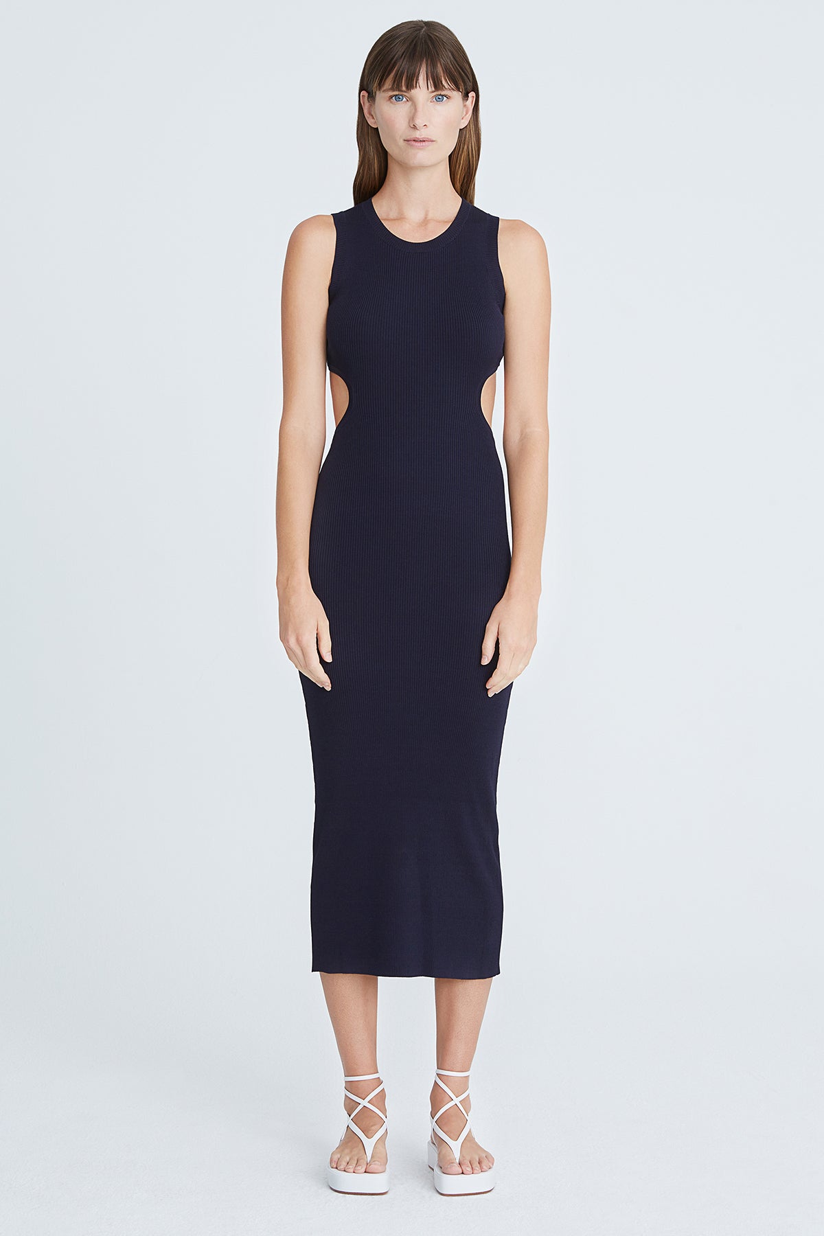 Alena Knit Waist Cut Out Dress Alena Knit Waist Cut Out Dress