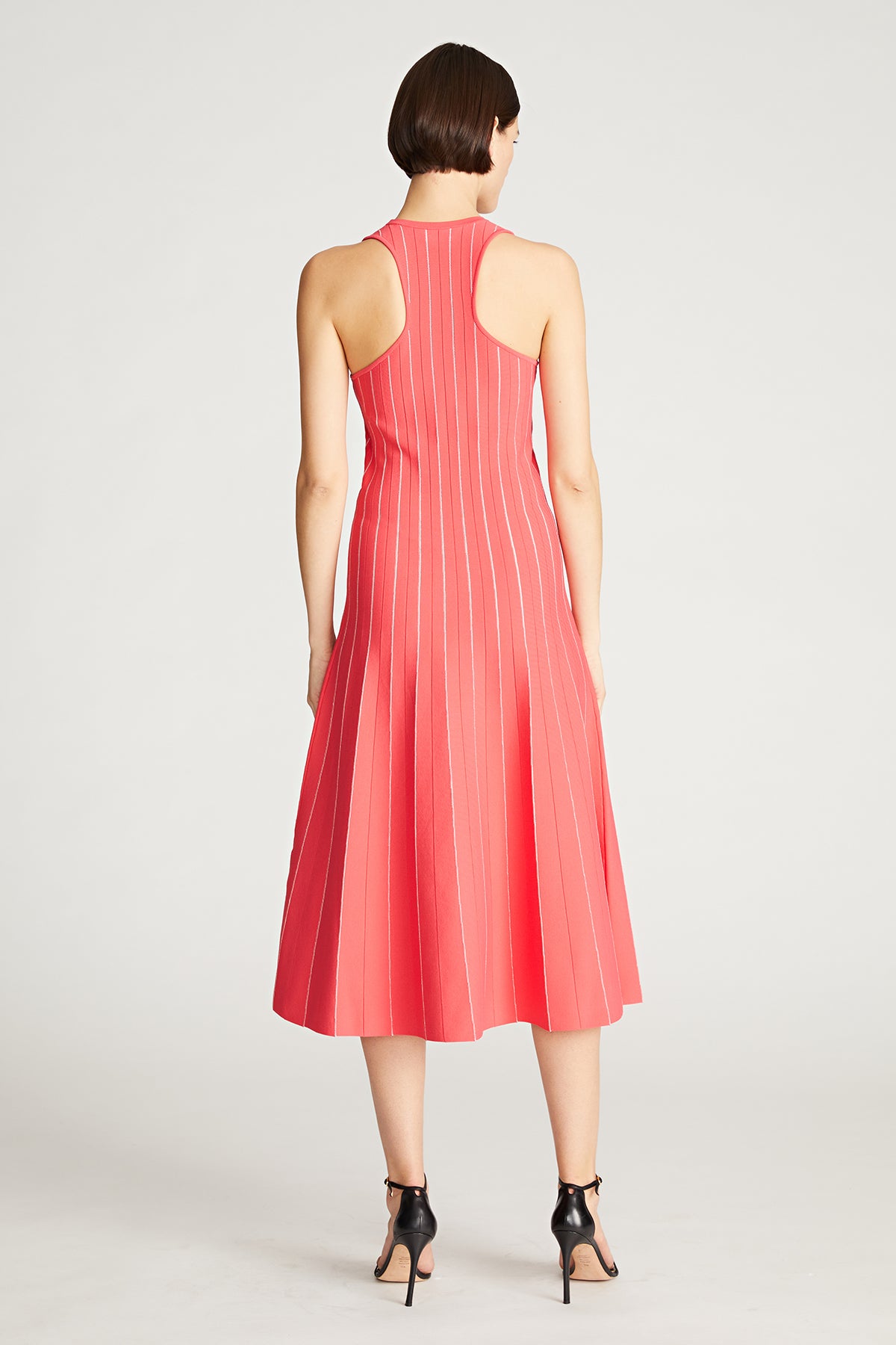 Brandis Dress In Matte Viscose  Halston