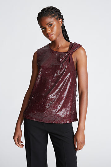 Cynthia Top In Sequins