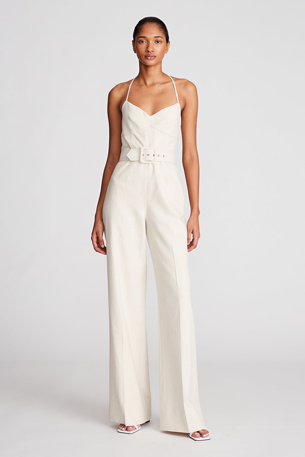 Davina Stretch-Crepe Jumpsuit