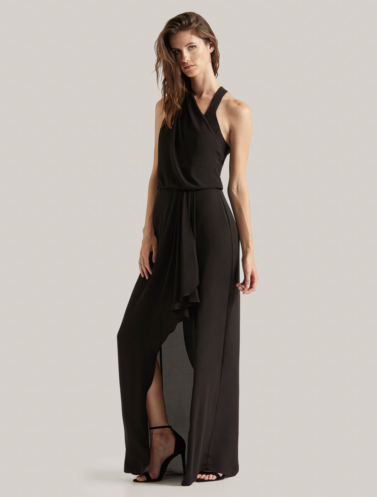 Asymmetric Draped Gown Asymmetric Draped Gown