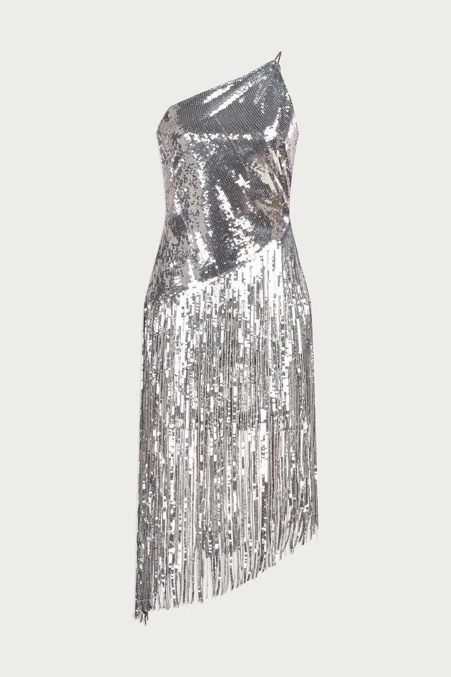 Tonya Dress In Sequin Fringe