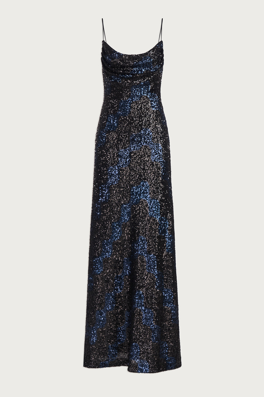 Syrena Gown In Wave Sequin
