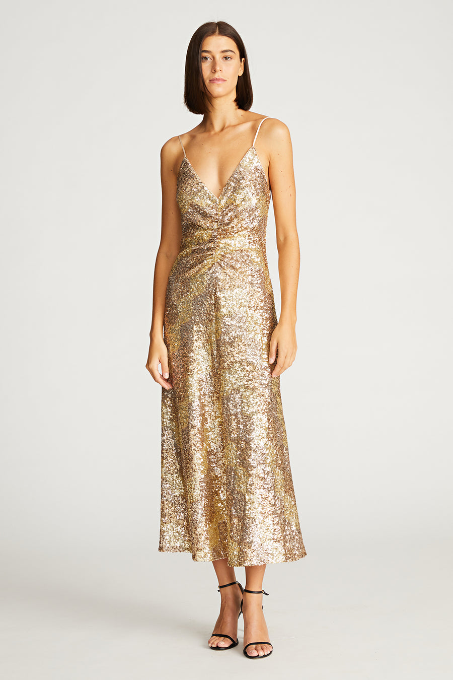 Alesandra Dress In Wave Sequin Alesandra Dress In Wave Sequin