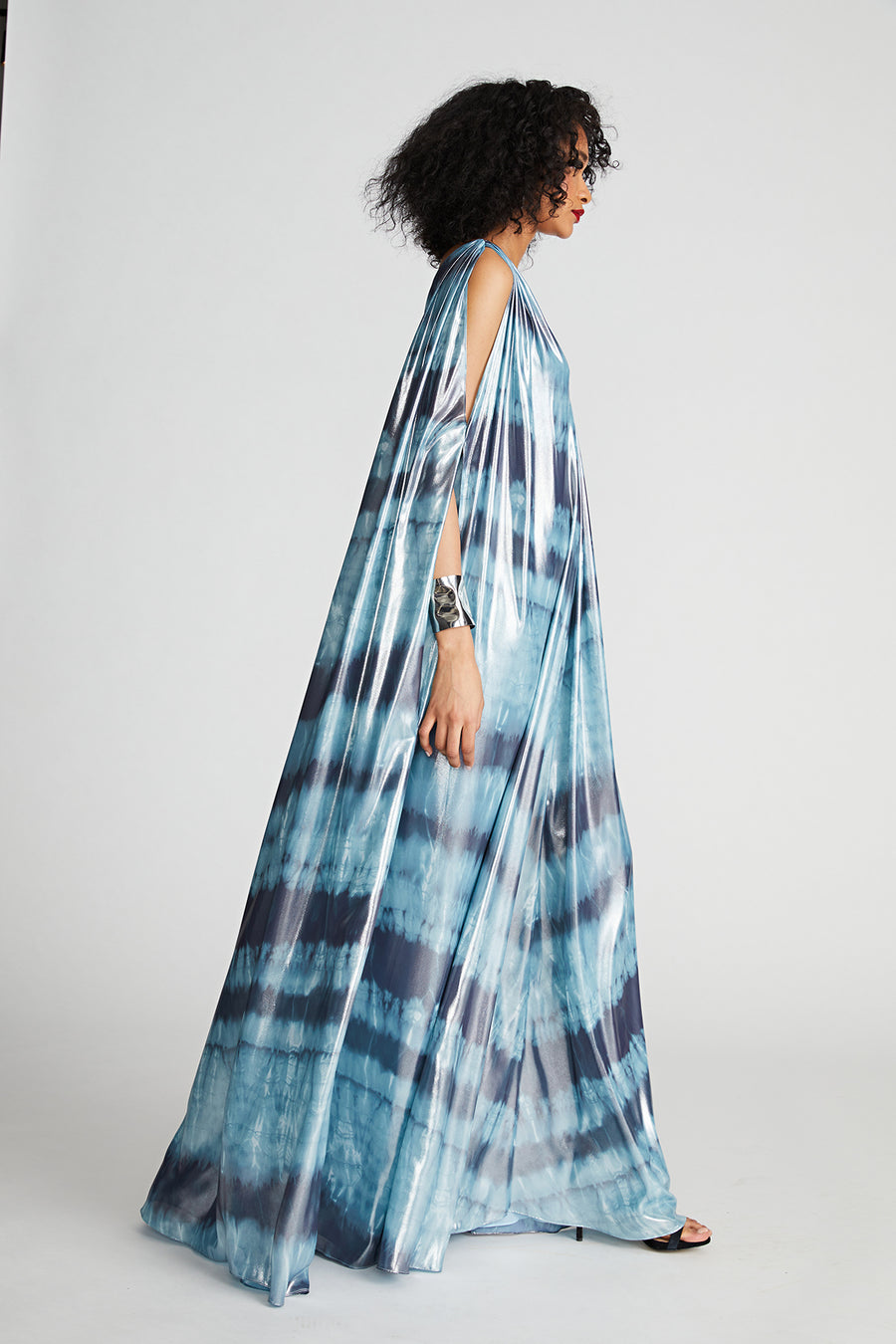 Umi Gown In Iridescent Chiffon – Halston