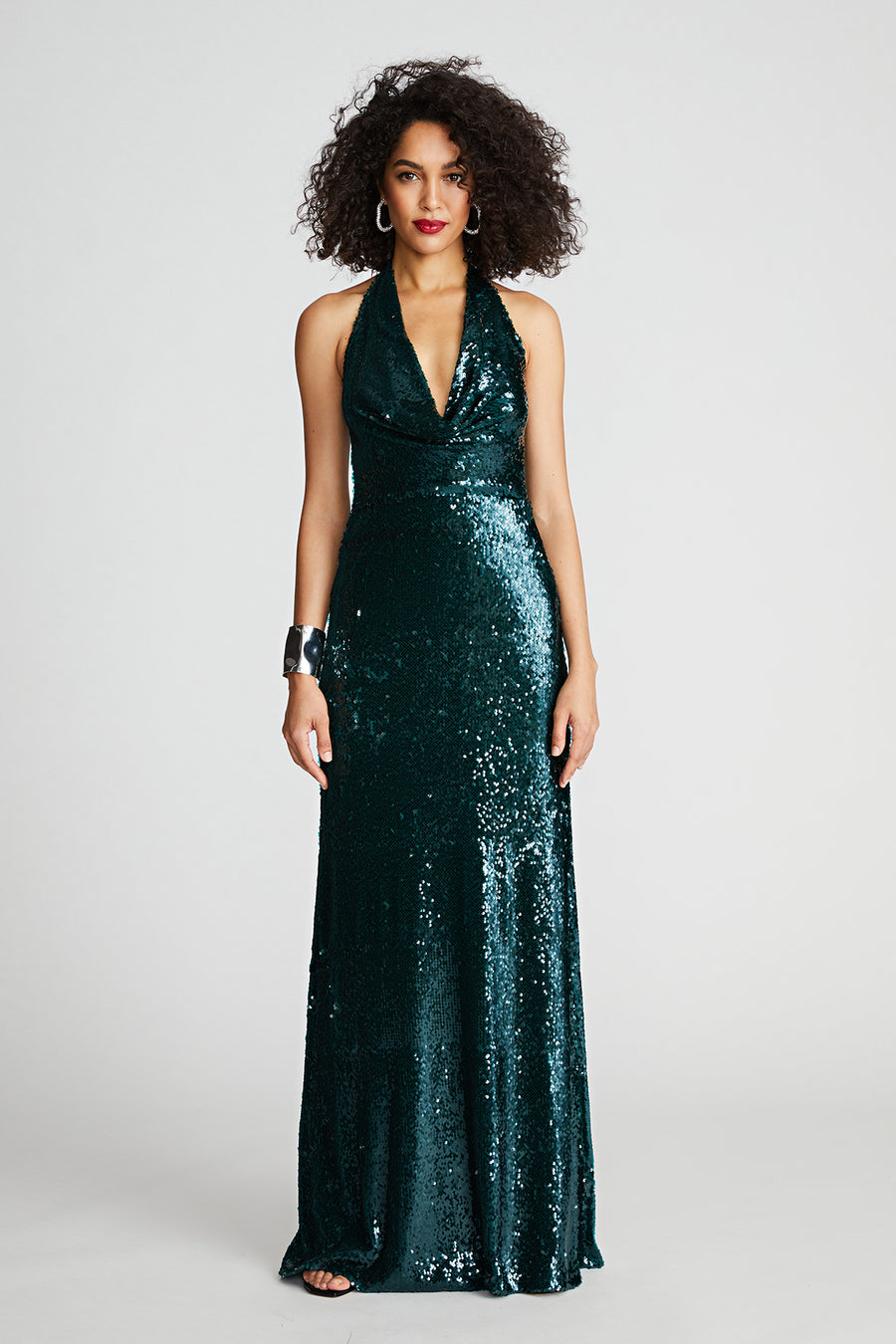 Tova Gown In Tinted Sequin