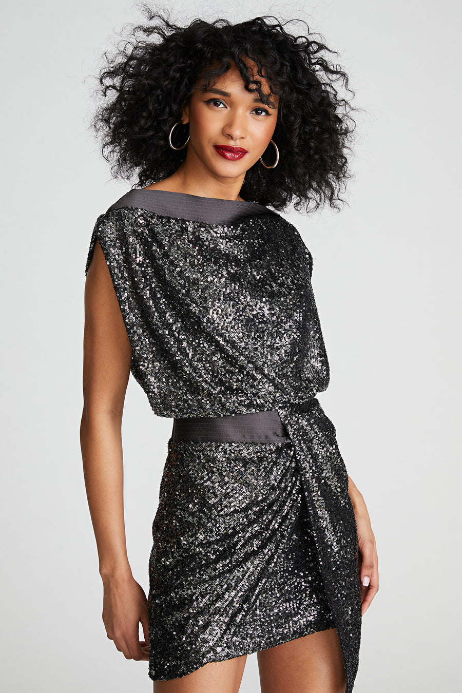 halston sequin dress HIGHLY COLLECTOR F/W 1973 Sequin Dress - Halston | Authentic & Vintage
