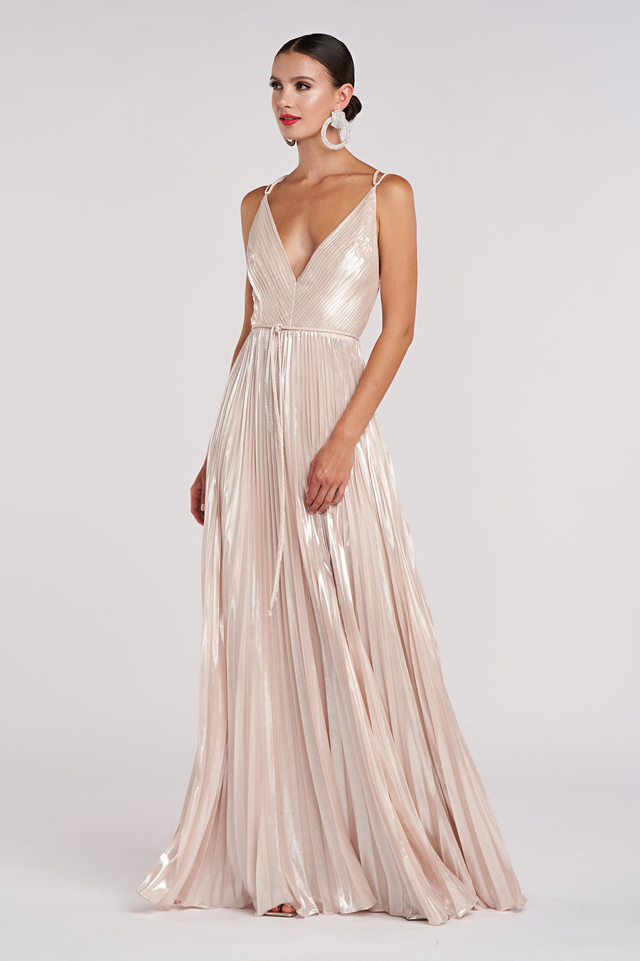 Ace Gown In Foil Chiffon