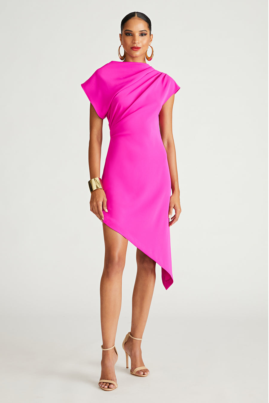 Perri Dress In Crepe Cady