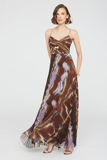 Fosette Gown In Chiffon