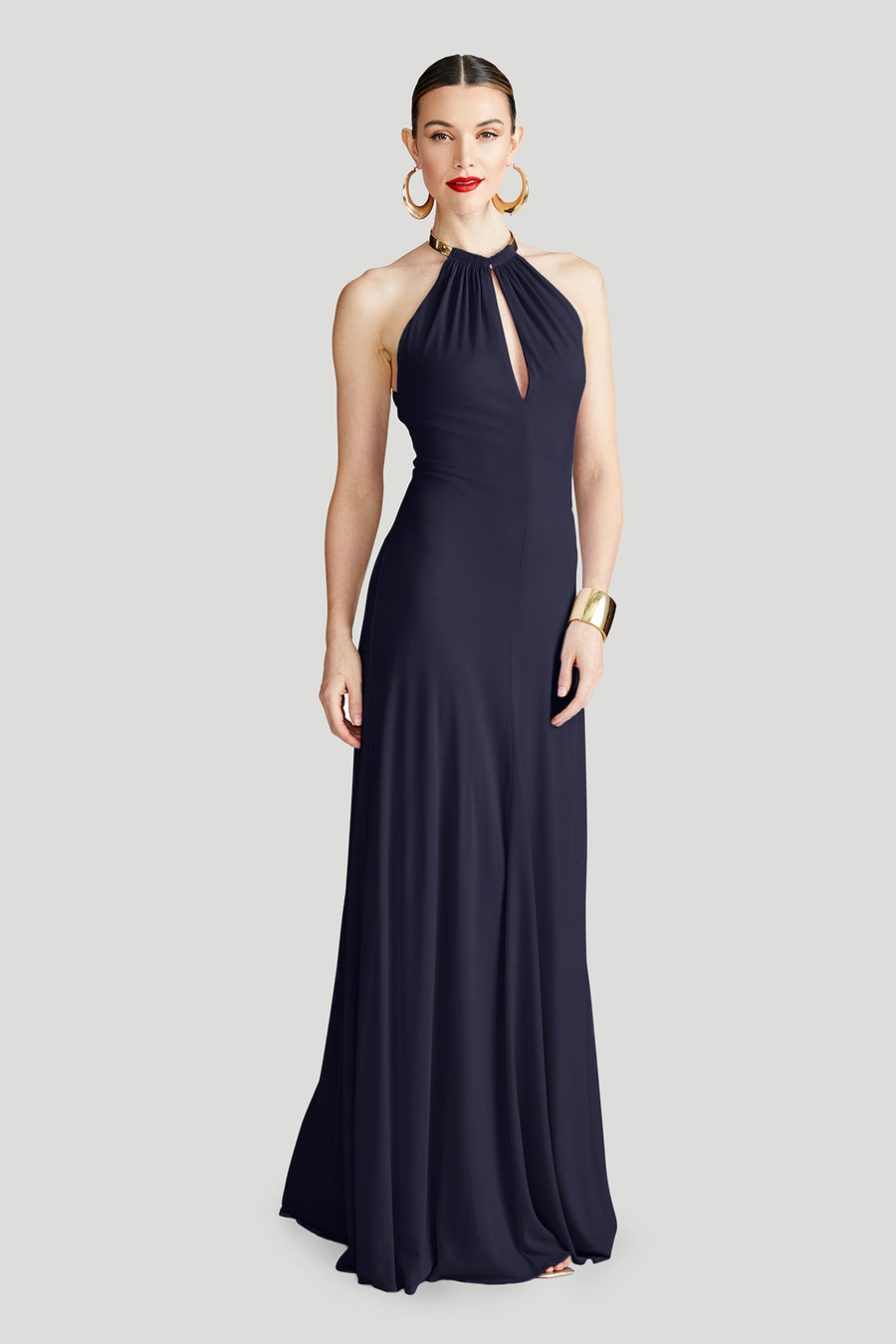 Oriana Gown In Matte Jersey