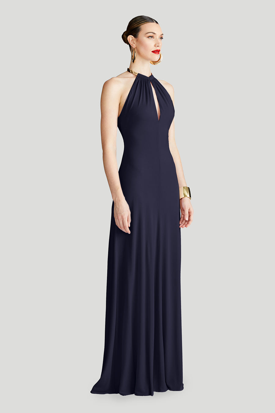 Oriana Gown In Matte Jersey