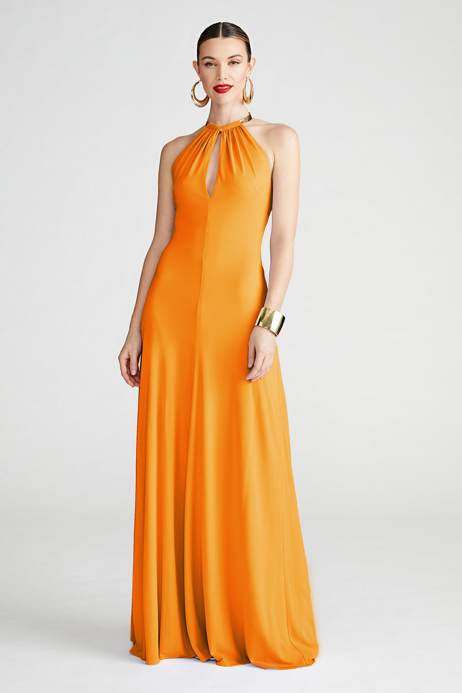 Oriana Gown In Matte Jersey