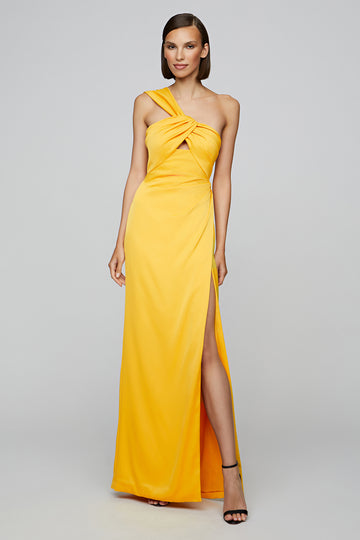 Blaise Asymmetric Long Dress