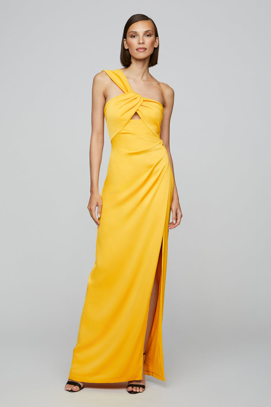 Blaise Asymmetric Long Dress