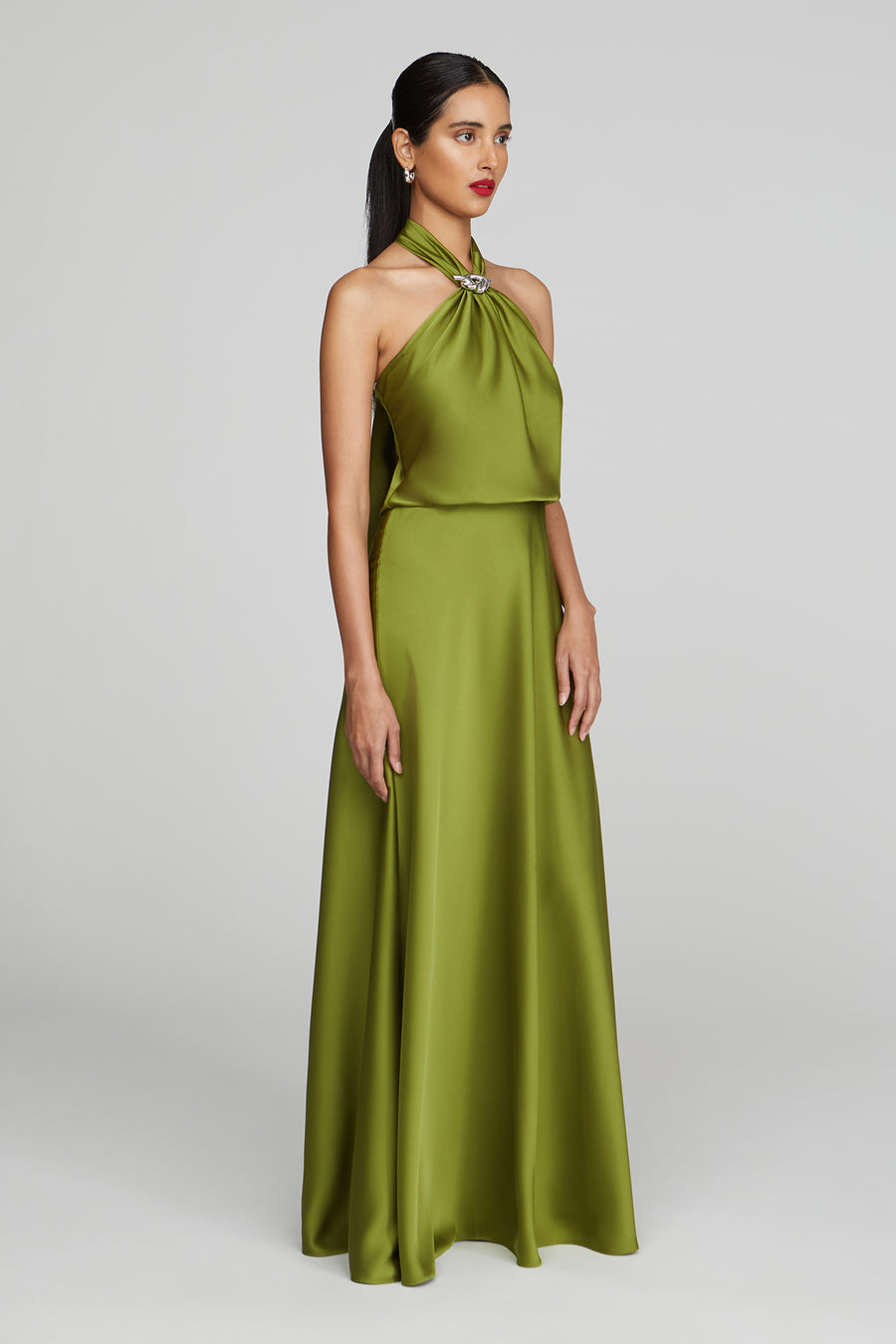 Wynn Gown In Charmeuse