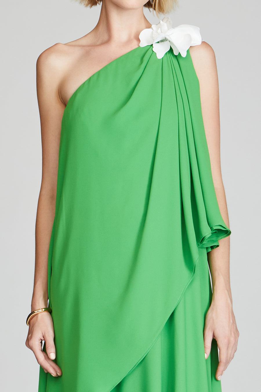 Solena Georgette Gown Halston Solena Georgette Gown Halston
