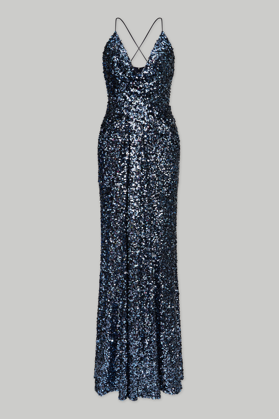 Manon Sequins Gown 14 / Indigo Confetti Manon Sequins Gown 14 / Indigo Confetti