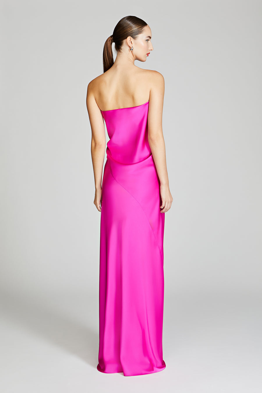 Lisette Satin Gown