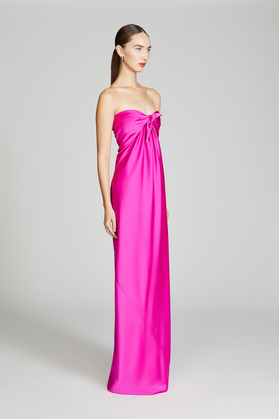 Lisette Satin Gown