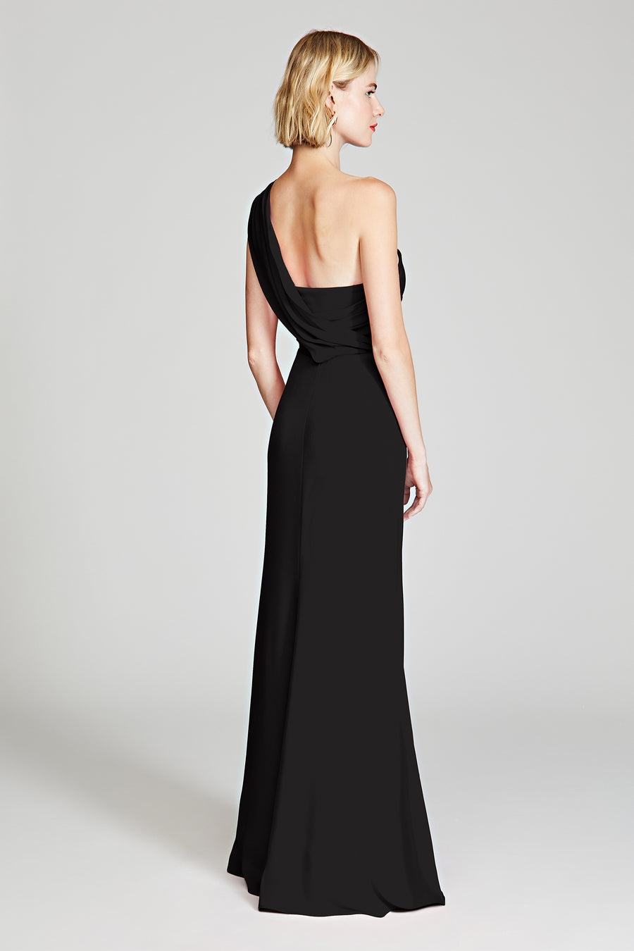Roselle Crepe Gown Halston Roselle Crepe Gown Halston