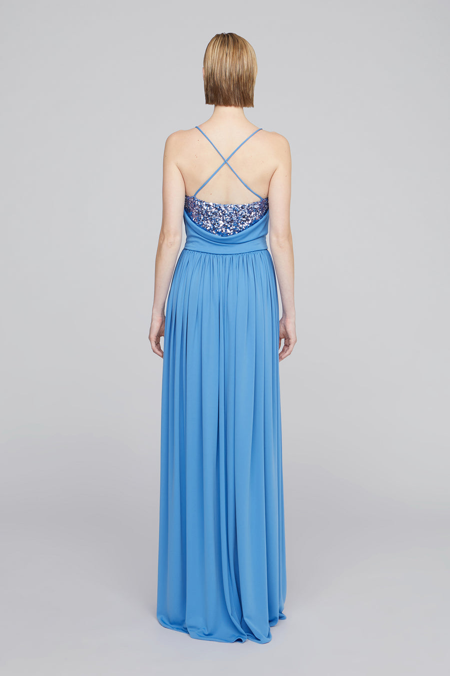 Jeanne Matte Jersey Gown Halston Jeanne Matte Jersey Gown Halston