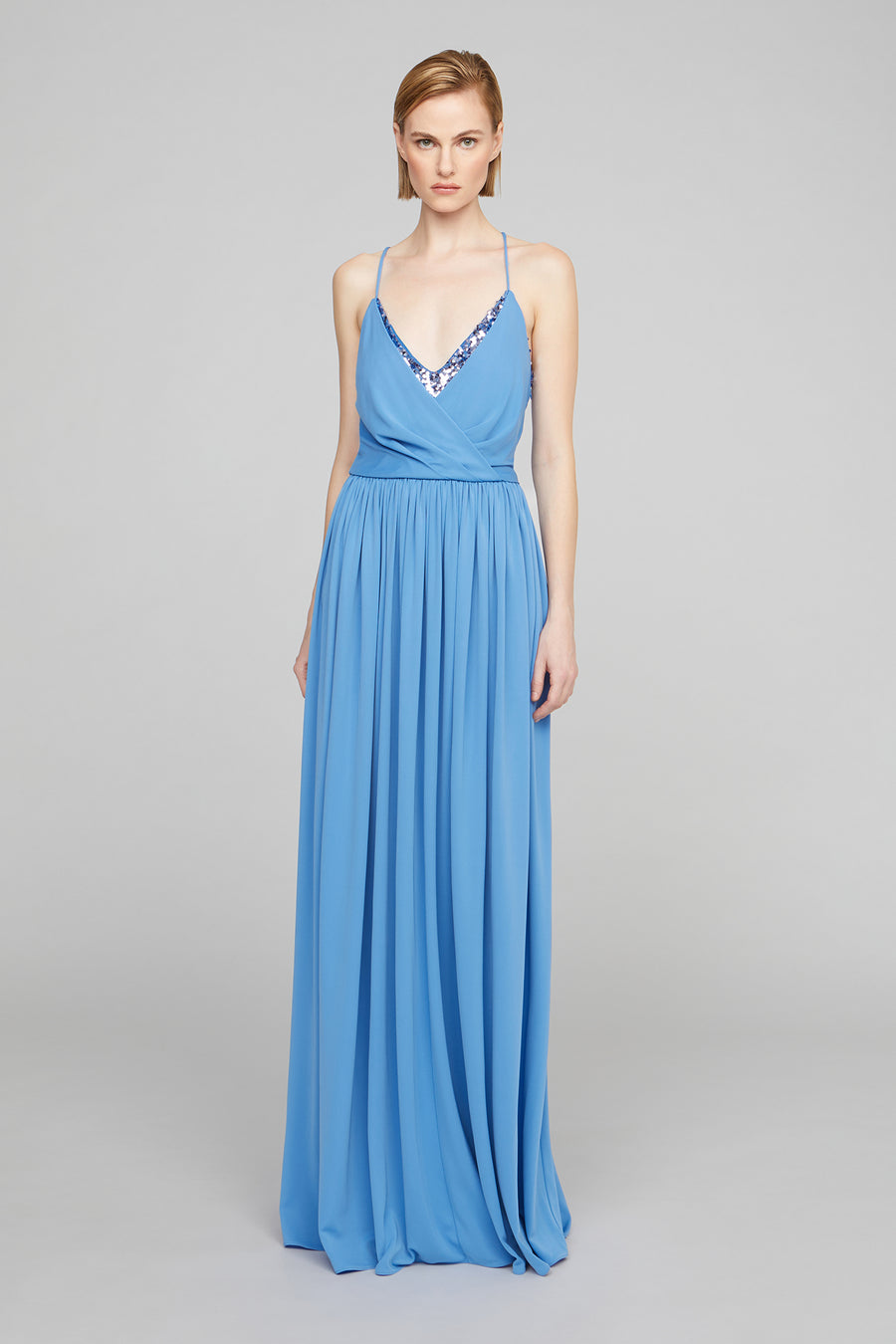 Jeanne Matte Jersey Gown Halston Jeanne Matte Jersey Gown Halston