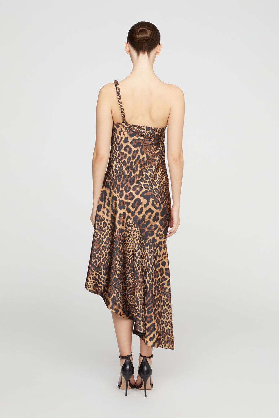 Mavis Satin Midi Halston Mavis Satin Midi Halston