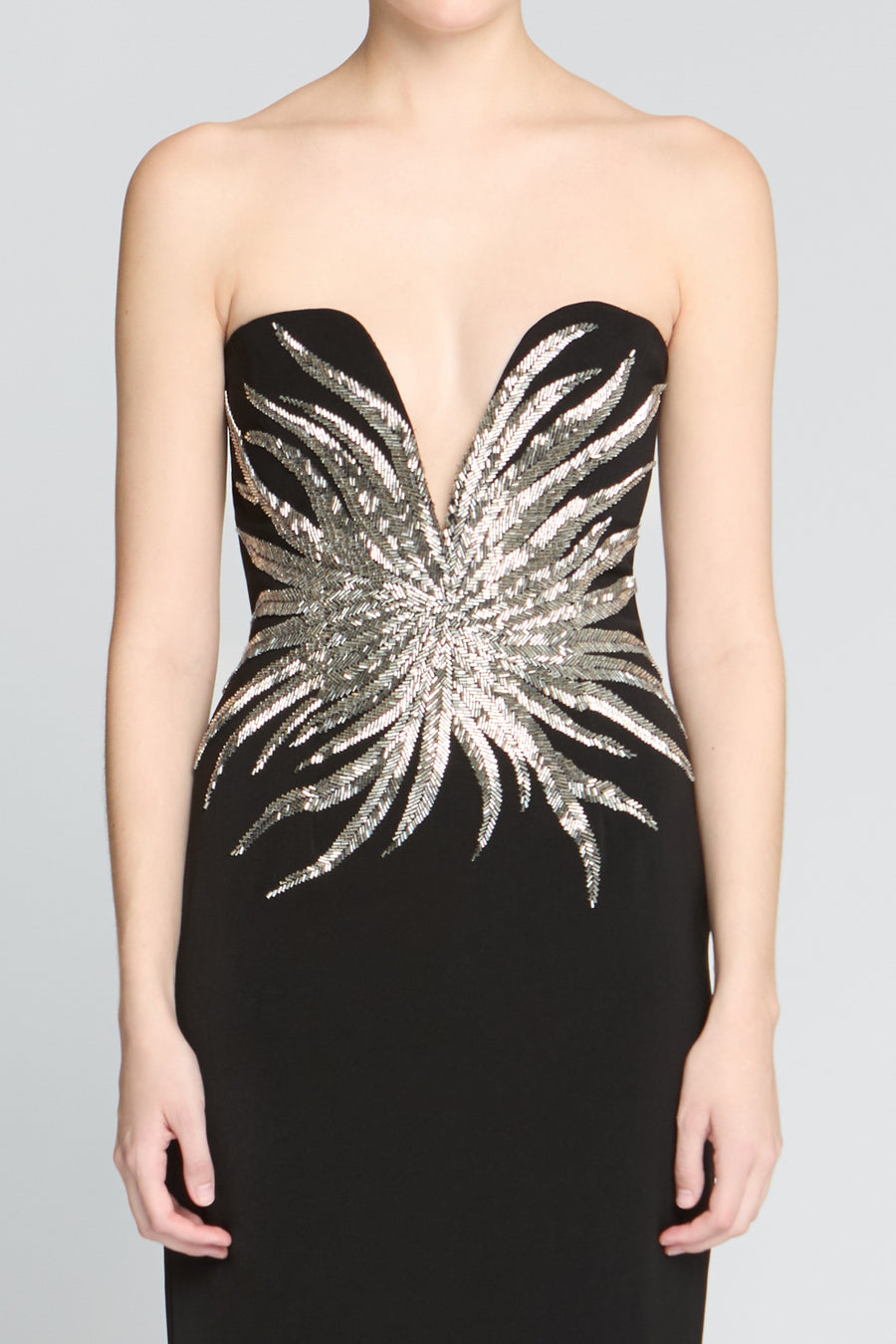 Lotta Stretch Crepe Gown