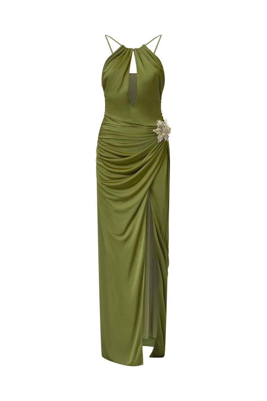 Elin Gloss Jersey Gown Halston Elin Gloss Jersey Gown Halston