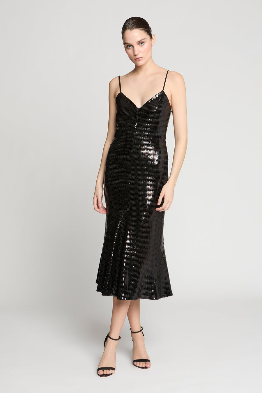 Lucia Sequin Midi 12 / Black Lucia Sequin Midi 12 / Black