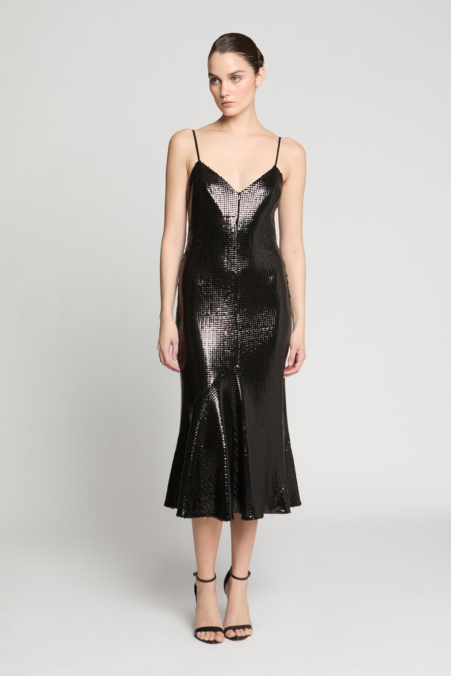 Lucia Sequin Midi 6 / Black