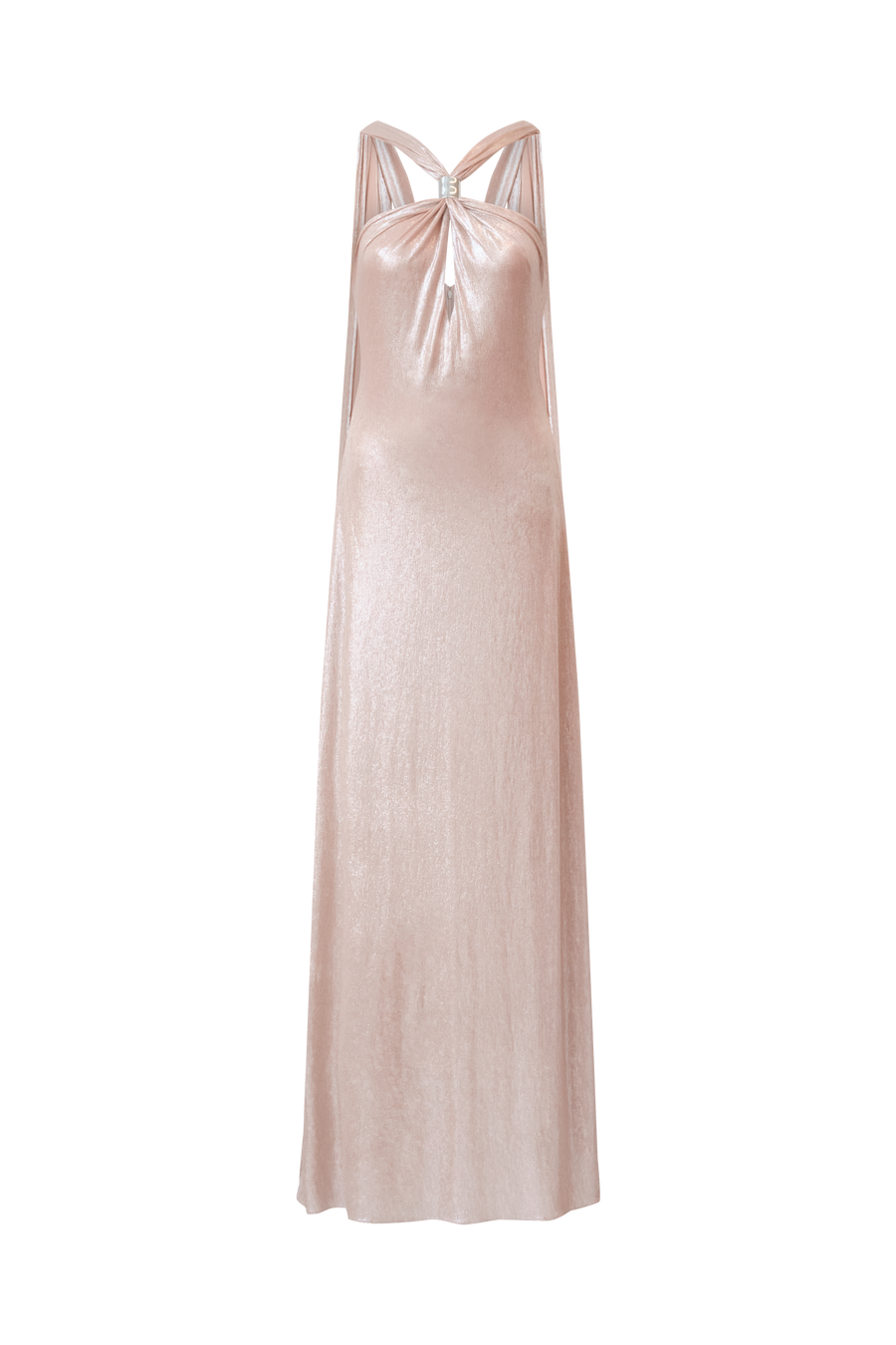 Sofie Metallic Jersey Gown
