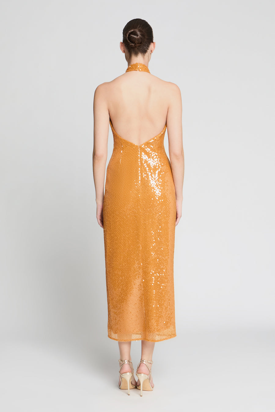 Alva Sequin Midi Dress